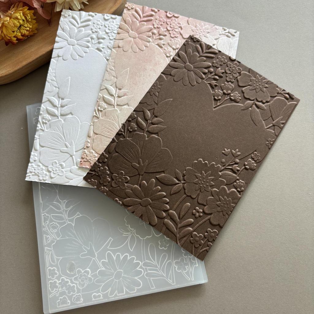 3D Embossed Butterfly Texture Mold for DIY Journal Crafting