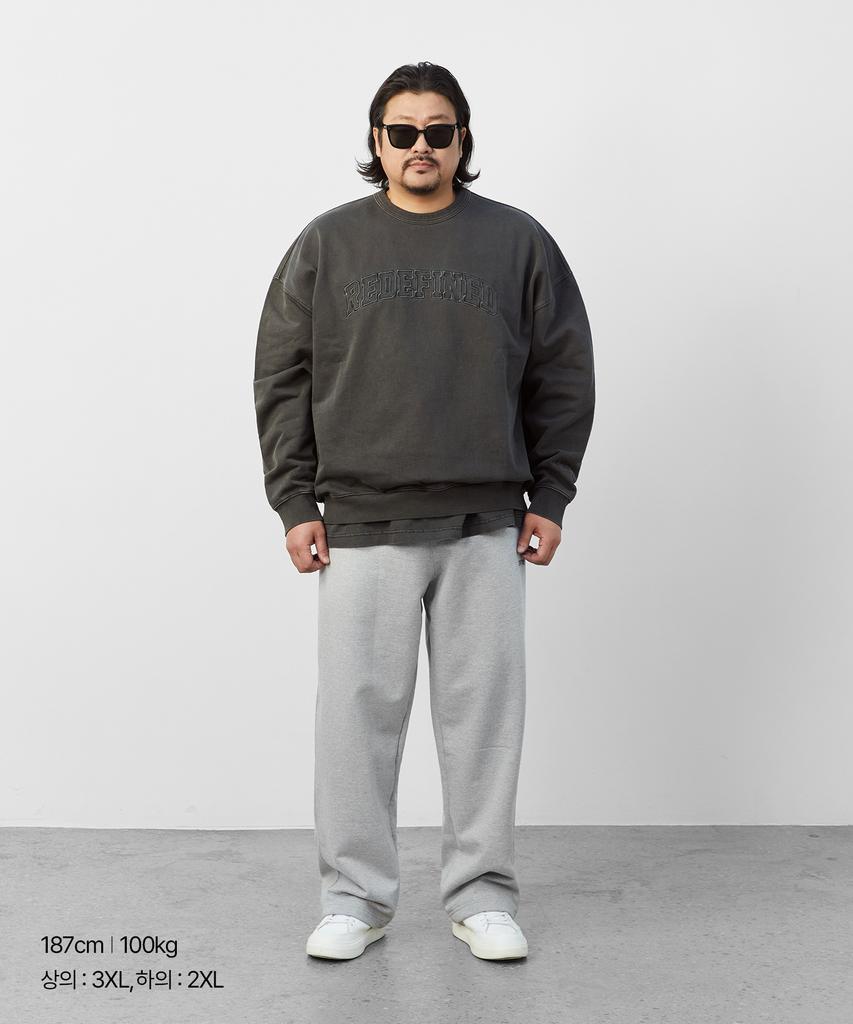 BOOVOOM [Plus Size] Authentic Wide Fit Heavy Sweatpants