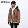 Jinyujie Women's Printed Lightweight Down Jacket