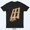 Subtle Stylish Wooden Pallet Artwork T-Shirt