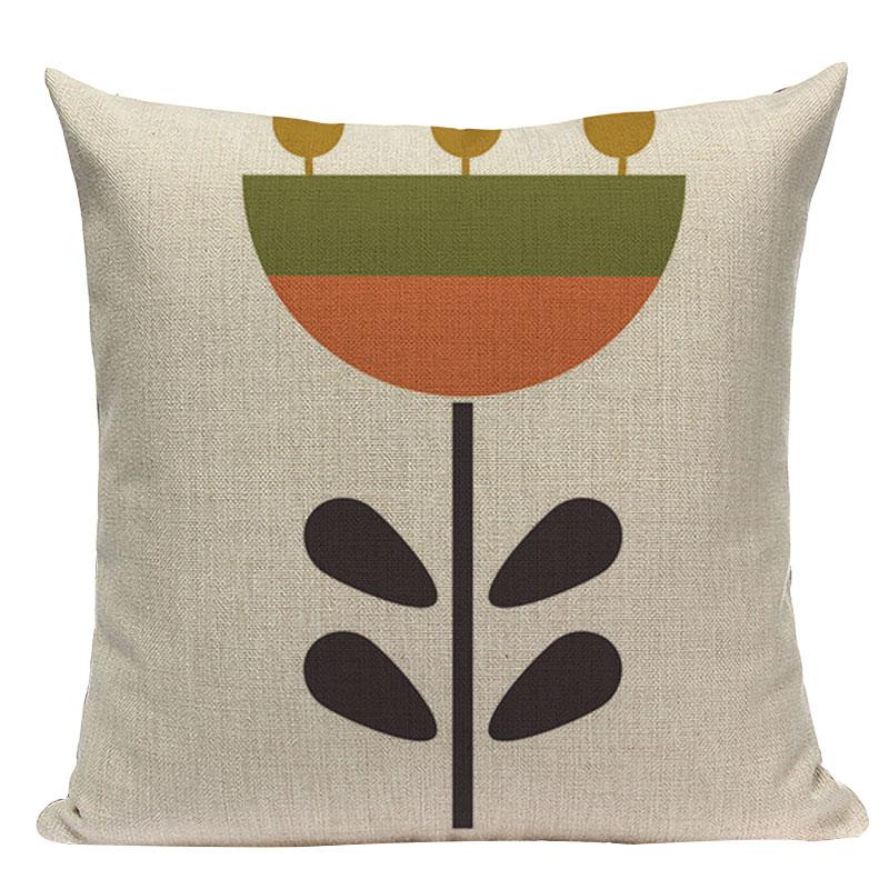 Nordic Home Decor Cushion Covers Geometric Cushions Case Decorative Pillows Cover Custom Vintage Spring Cushion For Sofa Cases