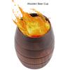 Natural Wooden Beer Cup Retro Big Capacity Tea Milk     Wood Drinking Mug Cups