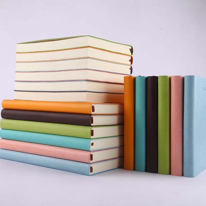 Super Thick 416-Page Business Notebook - A4/B5/A5 Large Size for Work Records