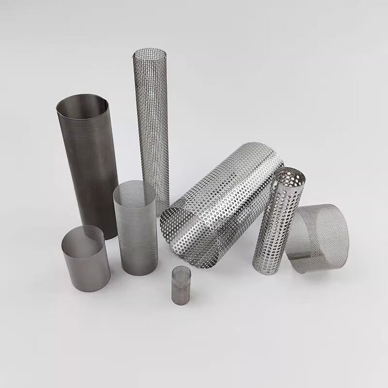 Stainless Steel 304 Cylindrical Filter Mesh Tube