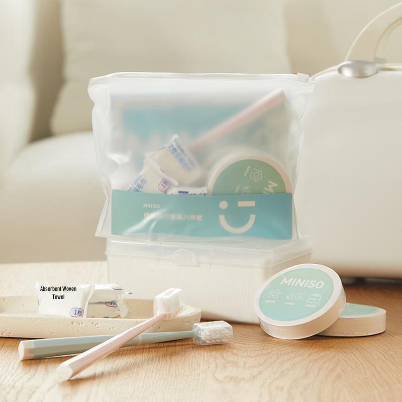 MINISO 8-Piece Portable Travel Set