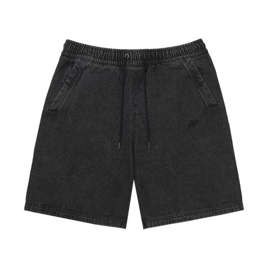 Nike NSW Denim Washed Shorts Black