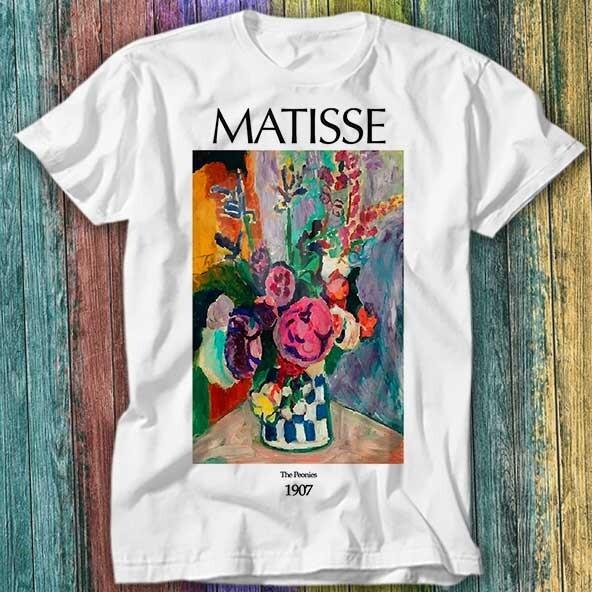 

Henri Matisse The Peonies T Shirt Top Tee 236 XL
