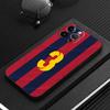 Football Number Funda Phone Cover Phone Case for Apple iPhone 17 Pro Max 17e 13 12 14 15 Pro 7 8 Air 11 XR XS MAX 16