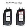 2/3/4 Button Shell Fob For Nissan Xtrail Sunny Cefiro A32 Qashqai J11 Juke Tpu Car Remote Flip Key Case Cover Accessories
