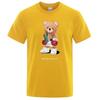 Print Funny T-Shirt Men Cotton Casual Short Sleeves Loose Oversize  Harajuku  Graphic T Shirts  Men Clothing  Redtube