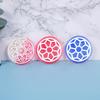 1/3Pieces Thick Coaster Silicone Molds for Resin Casting Round Flower Pattern Coaster Molds Epoxy Casting DIY Craft Tool