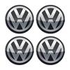Car Sticker For VW Volkswagen Jetta MK5 Golf 4pcs 56mm 60mm 65mm 70mm 75mm Car Wheel Center Hub Cap Badge Emblem Sticker For Vol