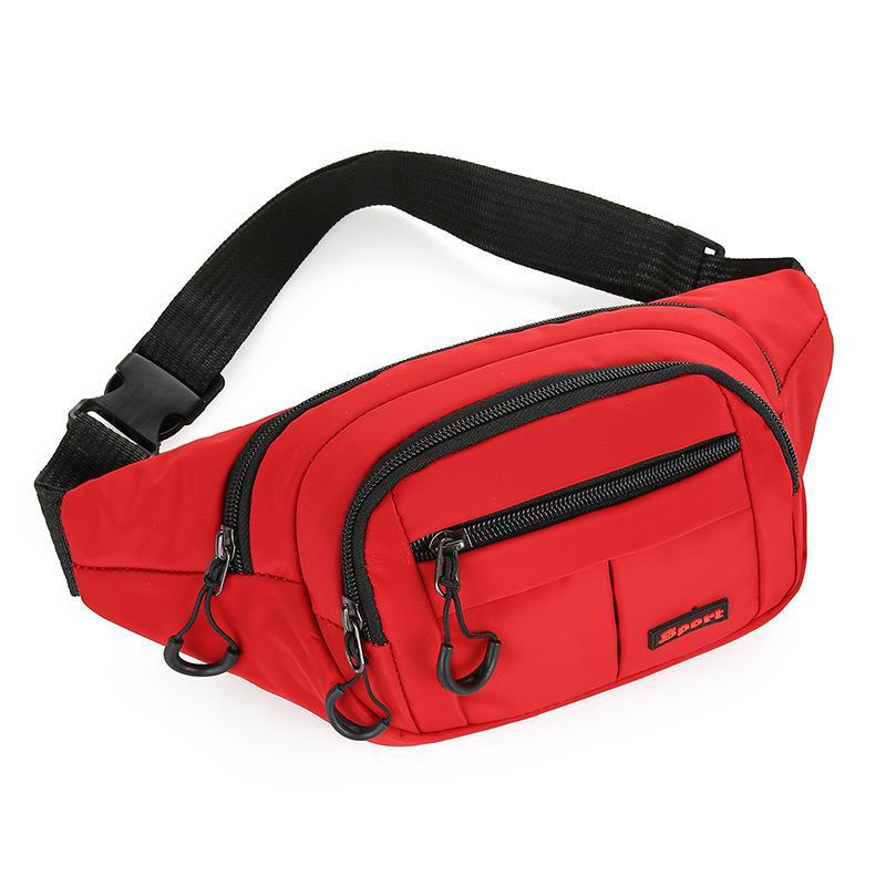 Cross-Border Anti-Theft Sports Shoulder & Waist Bag - Multi-Functional Oxford Cloth Messenger with Large Capacity