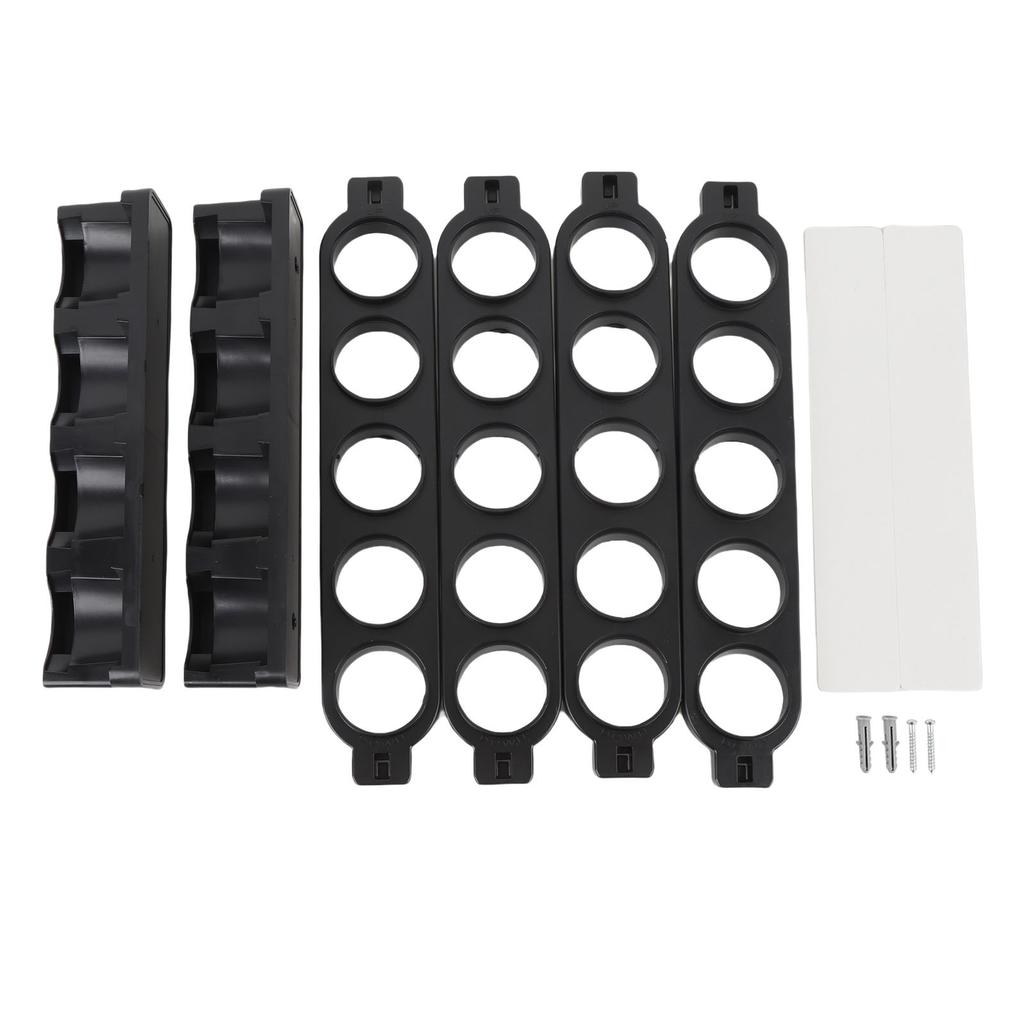Coffee Capsules Holder Wall Mount Adhesive Storage Rack Coffee Pod Organizer for Kitchen Dormitory