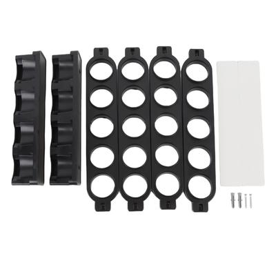 Coffee Capsules Holder Wall Mount Adhesive Storage Rack Coffee Pod Organizer for Kitchen Dormitory