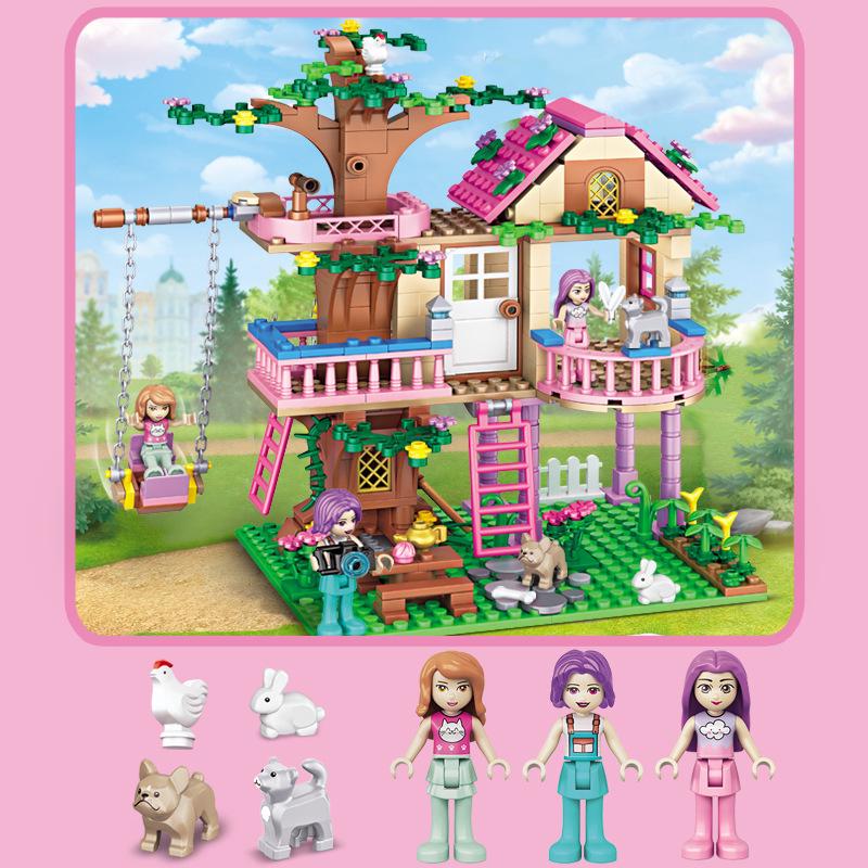 ChaoBao 7652 LEGO-Compatible Girl's Castle Treehouse Villa Building Set
