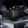 ARMANI EXCHANGEAE Wrist Watch Quartz Movement Silicone Strap 44mm Black Dial Men's Watches AX4161