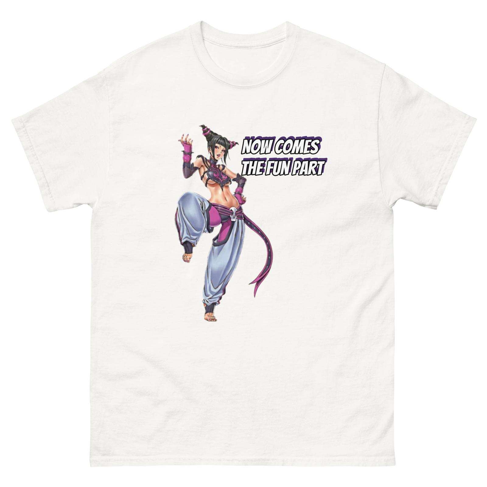 Унисекс футболка Street Fighter Juri Han, Игровые футболки, Ретро футболка Juri Street Fighter S