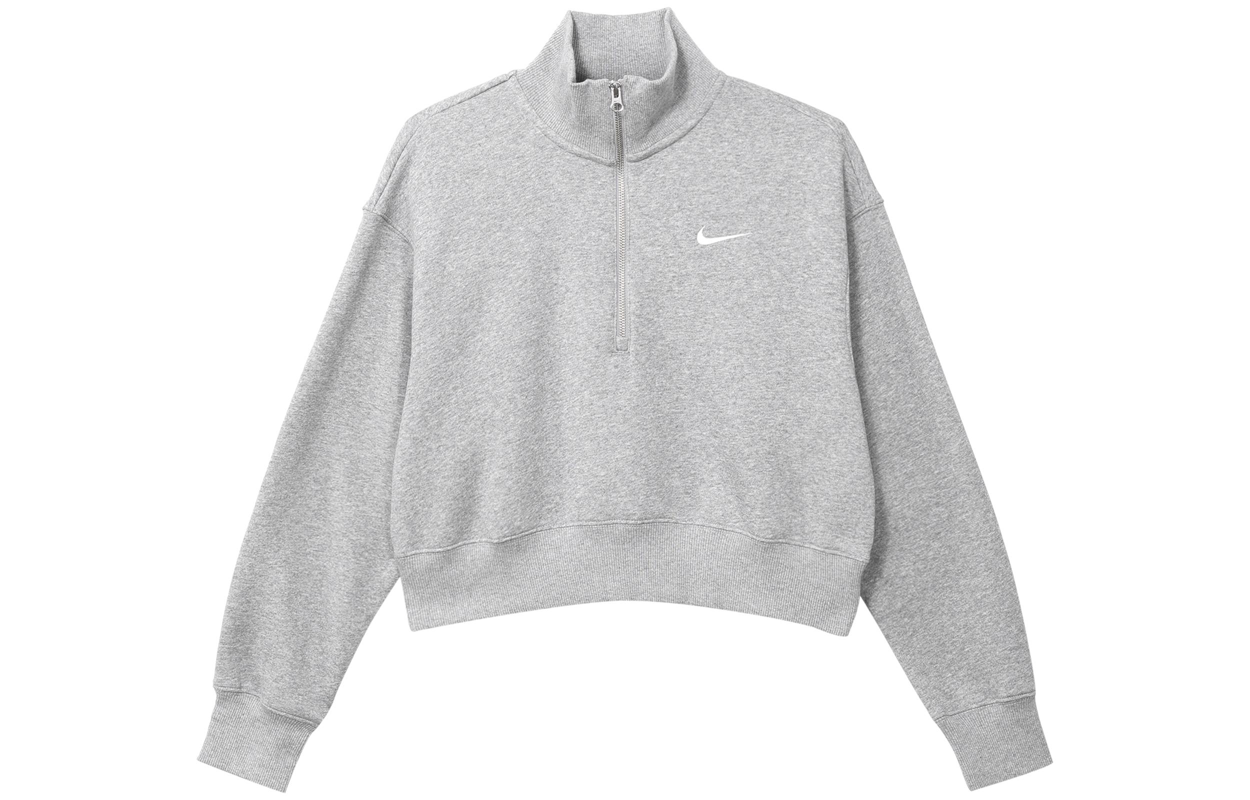

Nike Sportswear Phoenix Fleece Polo Shirt Women s Gray DQ5768-063 XS