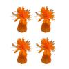 4Pcs Golden Metallic Balloon Weights Holder Reusable Non-Slip Balloons Pendants Graduation Party Christmas Wedding Decoration