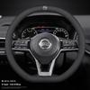 Auto Lenkradbezug Leder Schutz Zubehör für X-Trail T32 T31 Qashqai J11 J10 Tiida Teana Navara Juke