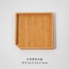 1pc Bamboo Tea Evaluation Box Knife Needle Tea Prying Tray Pu Erh Tea Distribution Tray Cake Display Tray