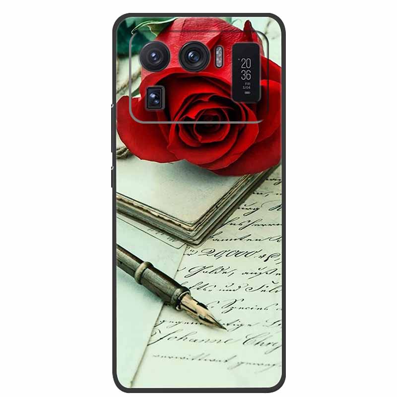 For Xiaomi Mi 11 Ultra Case 6.81 Shockproof Soft silicone TPU Back Cover Cases For Xiaomi11 Ultra Phone fundas Mi11 Ultra Cute