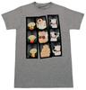 Family Guy Men's T-shirt Funny Photo Booth Poses