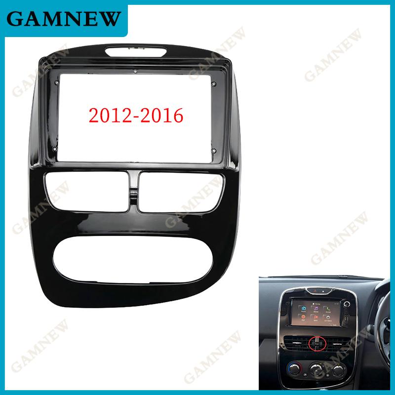 

9 Inch Car Frame Fascia Adapter Canbus Box Decoder Android Radio Audio Dash Fitting Panel Kit For Renault Clio 4 2012-2021 Only A Frame