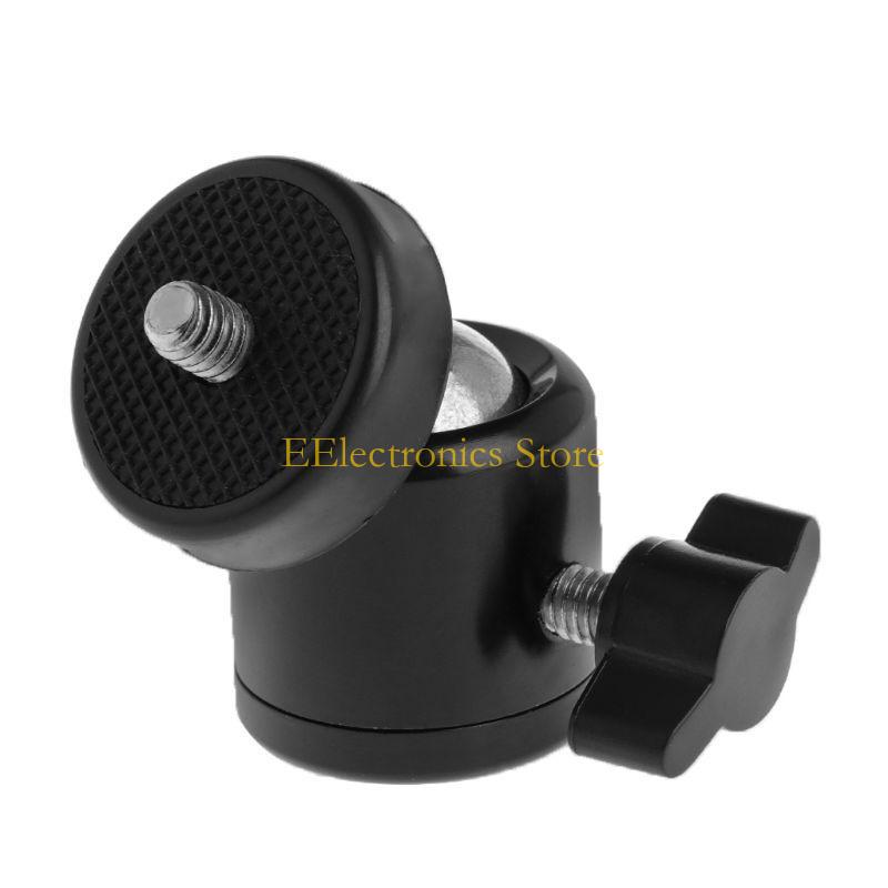 B03C 1/4" Hot Shoe Mini Ball for Head Flash Bracket Holder Mount Screw For Camera Tri