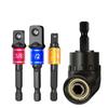 Impact Grade 105 Degree Angle Socket Adapter Power Hand Tool Part Driver Extension Set Screwdriver Holder Drill Nut Attachment