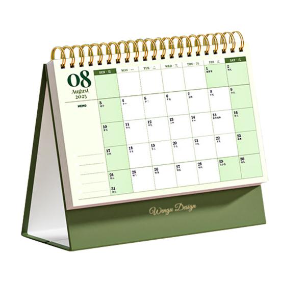 Mini stolní kalendář 2026 leden 2026 - prosinec 2026 12měsíční plánovač Dvojitá drátěná vazba Stojící překlápěcí Malý stolní kalendář pro domácí kancelář