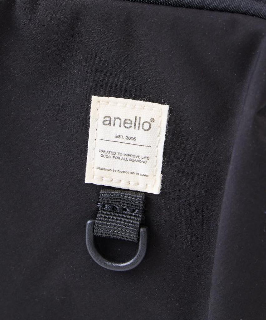 Anello NEW STANDARD Boston Bag, A5, Double-Sided Water-Repellent, Lightweight, 2-Way, 10 Pockets