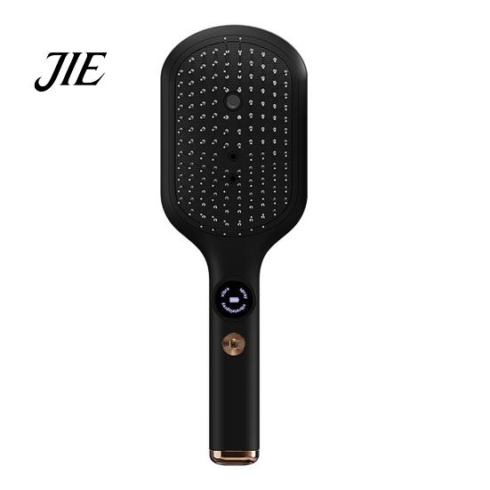 Electric Spray Hair Brush Massage Brush, USB Rechargeable Misting Air Cushion Comb Anti-Frizz Detangler Steam for Dry Damaged Tangle-free