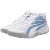 Puma Court Pro Fabric Cushioning Slip Resistant Cushioning Slip Resistant Mid Top Basketball Shoes Unisex White 310829-09