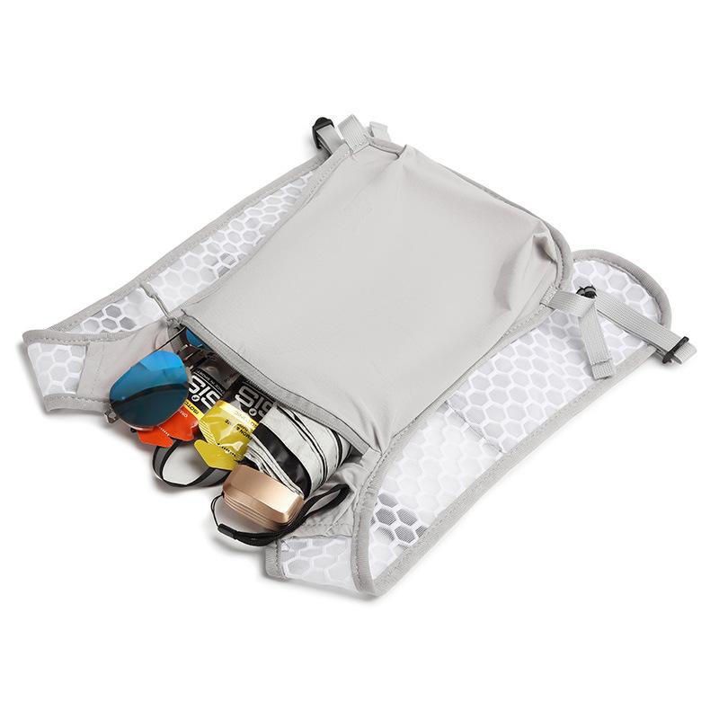 Outdoor Hiking Running Hydration Vest Bag Lightweight Sports Storage Backpack Cycling Hiking Running Phone Holder Pouch