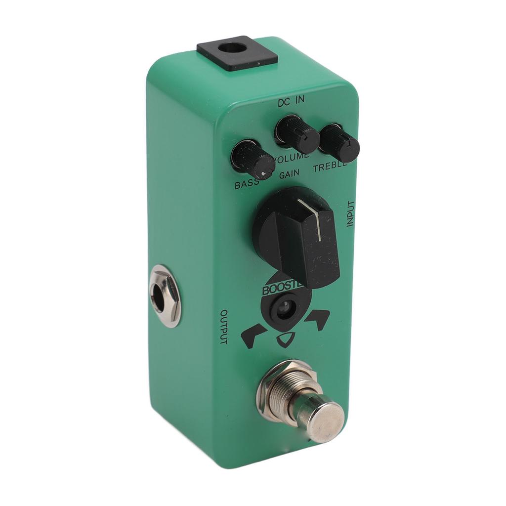 Electric Guitar Effect Pedal Knob Adjustment Gain Distortion Guitar Pedal Replacement Green DC 9V