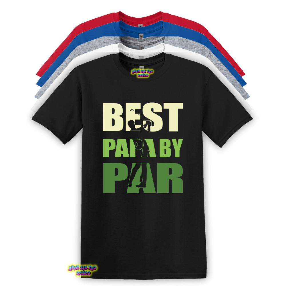 

BEST PAPA BY PAR Golf Unisex Adult TShirt S3XL Unisex T-Shirt XXXXL