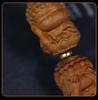 Handmade India Sandalwood Pendant: Creative Child Keychain or Car Ornament