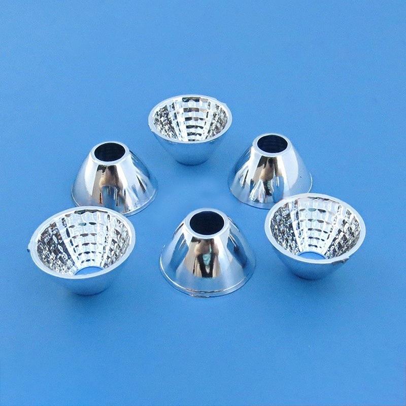 1 Piece 20-126Mm 15-120 Degree Lampshade Reflective Bowl For Diy Light Optical Led Aluminium Reflector Cup For Cob Lamp Bead