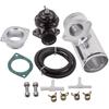 Universal Type-RS Turbo Blow off Valve Adjustable with 2.5" Aluminum Flange Pipe Adapter