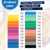 Faber-Castell Oil Pastels, 24-Color Set, Paper Box, 127024 [Official Japanese Product]