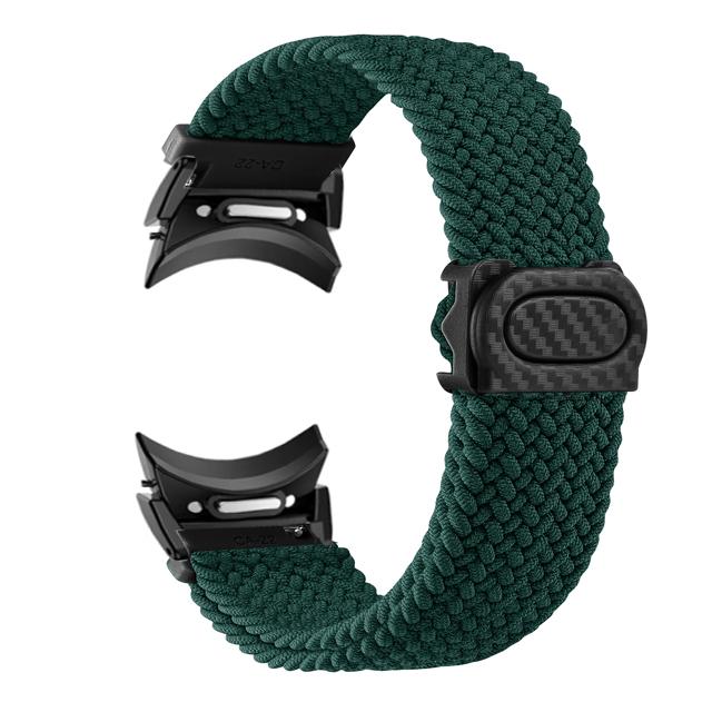 No Gaps Braided Band For Samsung Galaxy Watch 6 4 Classic/5 Pro/44mm 40mm 47mm 43mm Correa Nylon Bracelet Galaxy Watch 6 Strap
