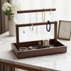 Solid Wood Jewelry Stand Large Size Jewellery Organizer Jewelry Display Stand  Woman Accessories
