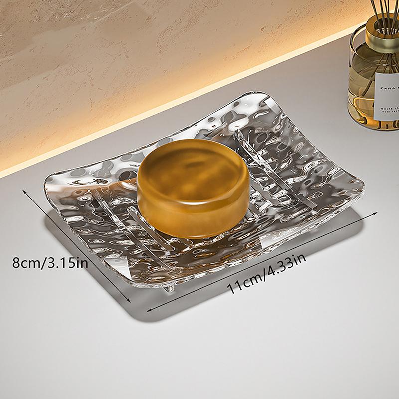 [CL]Multifunctional Soap Rack Stainless Steel Drainage Soap Tray Bathroom Draining Soap Case Soap Holder Bathroom Storage Rack