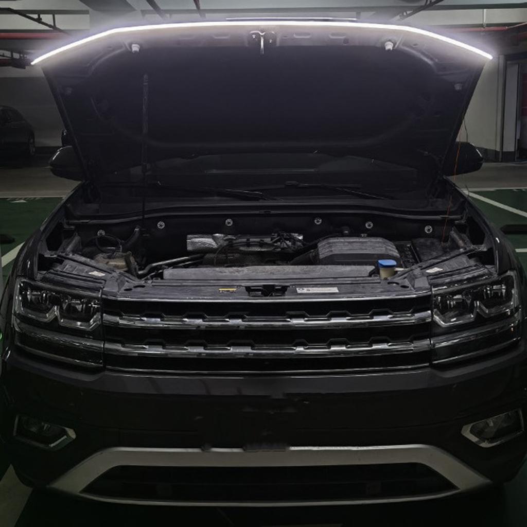 LED Car Hood Light Strip Automotive Engine Underhood LED Strips  Decorative Waterproof Daytime Running Light 12V