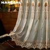 1 pièce NAPEARL Style Européen Haut de Gamme Tulle Brodé Voilages pour Salon Chambre Balcon Fenêtre Décoration de la Maison