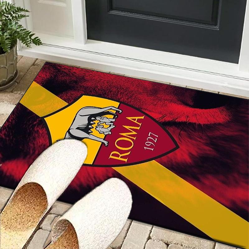 Fußballverein Emblem Büro Teppich Stuhlmatte, Spiel Teppich, Geeignet für Eingangsbereich, Schlafzimmer, Wohnzimmer, Schreibtisch, Weihnachtsgeschenk