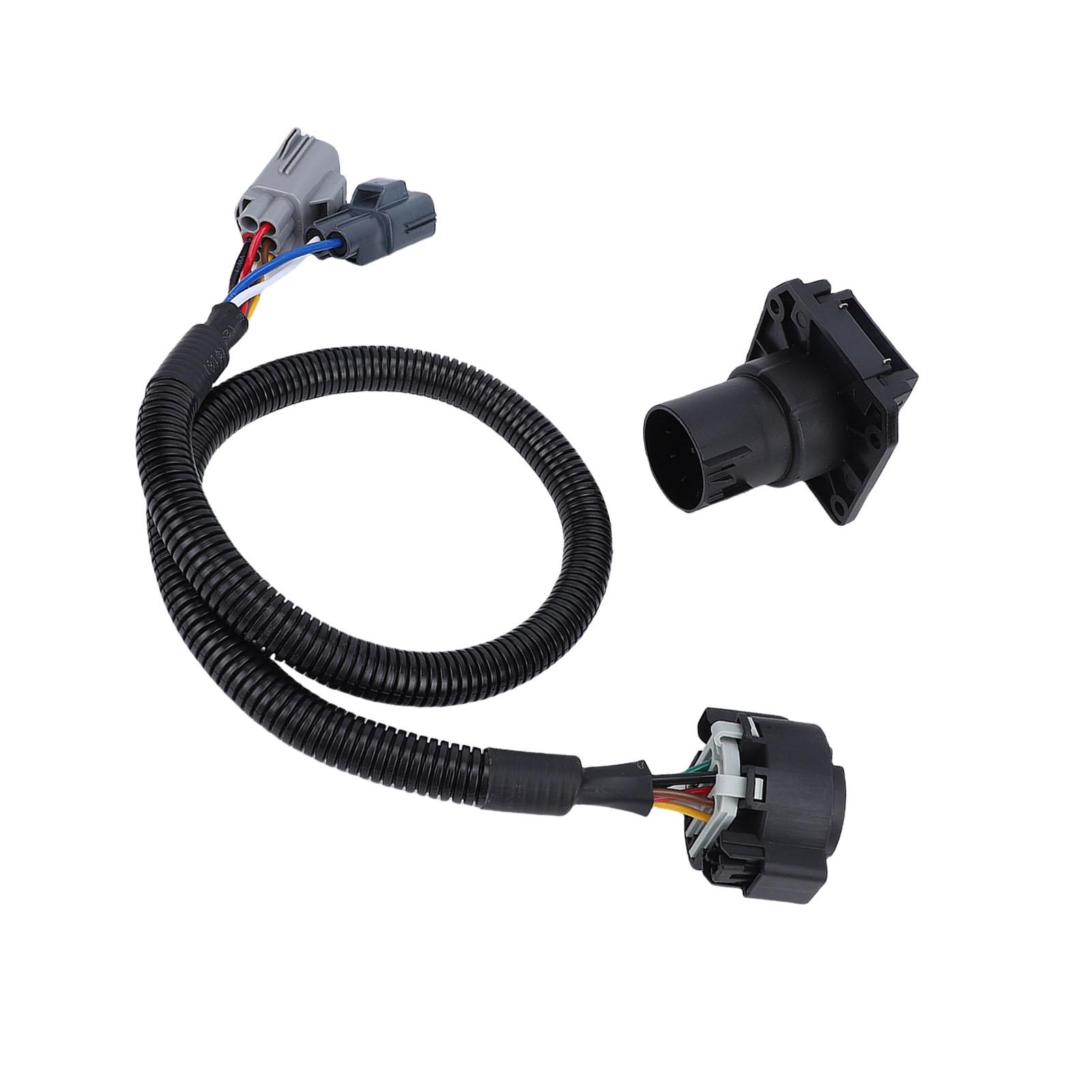 

7 Way RV Blade Wiring Harness Kit 40164 7 Pin Trailer Wiring Adapter Plug Replacement for F 250 F 350 F 450 F 550 F 650