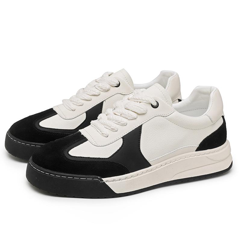 Fashion Four season men's board shoes rendy and versatile minimalist style Outdoor street Quality Daily Youth Casual Leather Shoes Hot